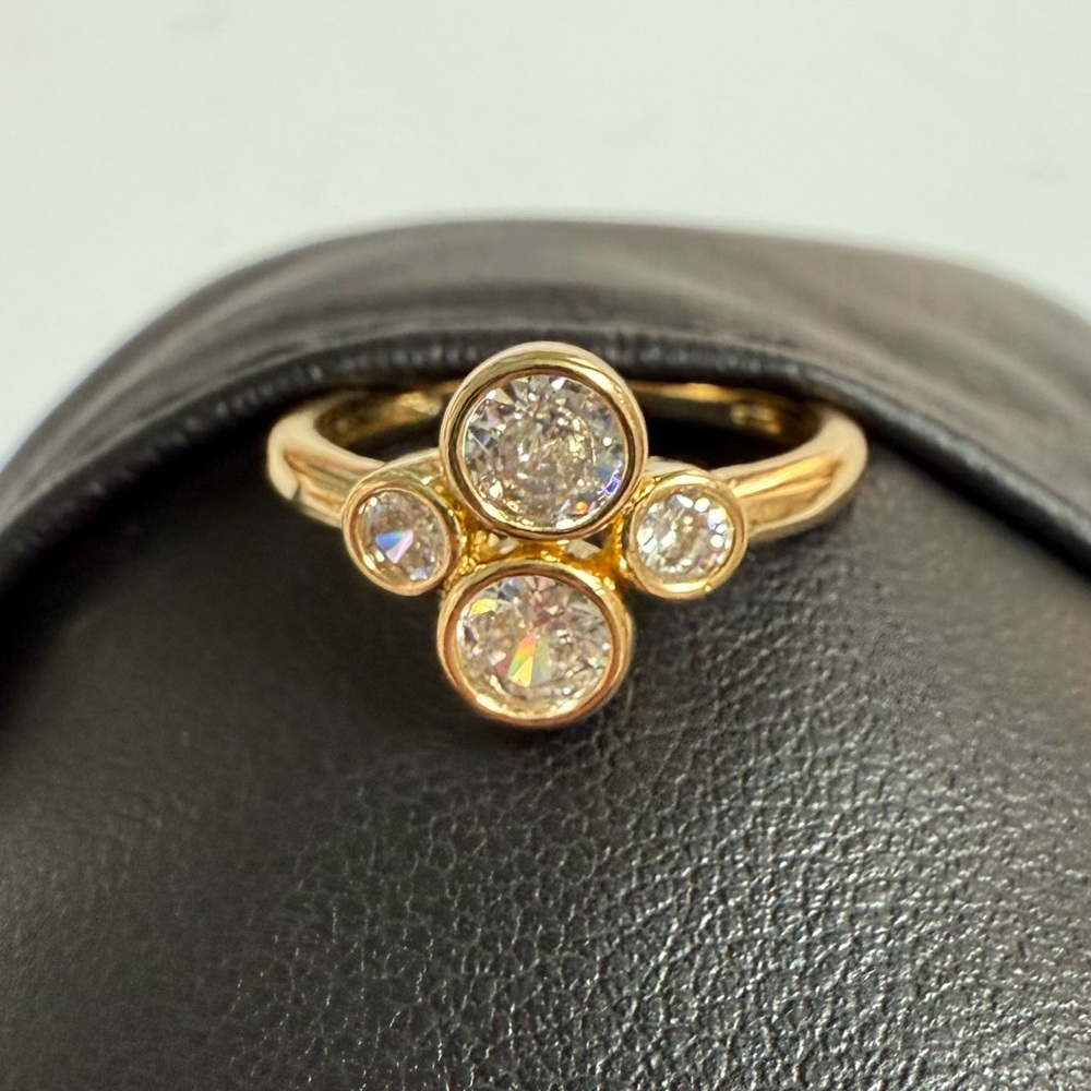 18k GP Ring